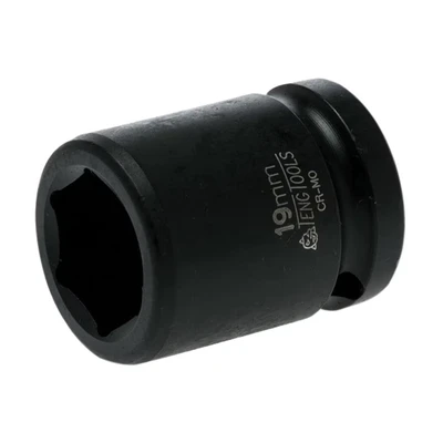Image of Impact Socket Hexagon 6 Point 1/2in Drive 19mm