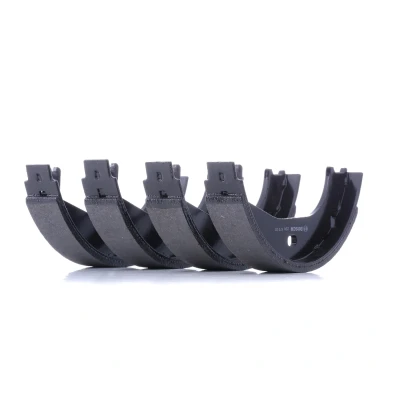 Image of 34411160729, 34411160924, 34416761289 Handbrake Shoes BOSCH 0 986 487 520 BMW: Z3 Roadster, 3 Coupe, Convertible