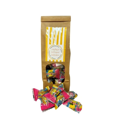 Image of 200g Bag of ZED Tropical Individually Wrapped Jawbreakers