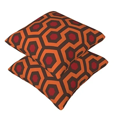 Image of Shining Overlook Throw Pillow Cases 2 Pack Square Pillowcases Super Soft Protectors With Zipper For Couch Livingroom Sofa Bed Office Car,30x30 Cm