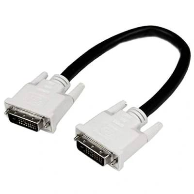 Image of StarTech.com 1m DVI D Dual Link Cable Male to Digital Video Monitor 25 pin M/M Black 1 Meter 2560x1600 (DVIDDMM1M)