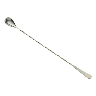 Image of Barfly Bar Spoon, 13 3/16&quot; (33.5 cm), Stainless Steel, 33.53 x 2.54 1.59 cm