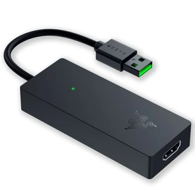 Image of Razer Ripsaw X USB Capture Card with 4K Camera Connection for Full Streaming (4K 30FPS Capture, HDMI 2.0, 3.0, Plug and Play, Software Compitable, Compact Form Factor) Black