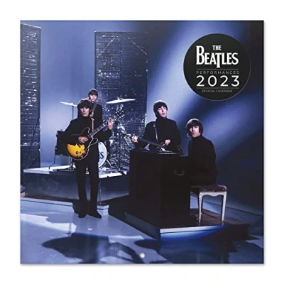 Image of Grupo Erik The Beatles Wall Calendar 2023, 12 Month Planner, Square Family Planner Gifts, + 4 Bonus Months, 12&#039; x FSC