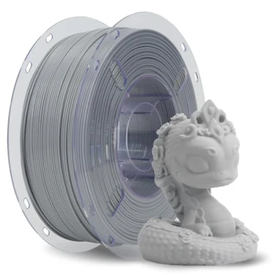 Image of VOXELAB High Speed PLA Filament 1.75mm, Rapid Support 500mm/s Fast Printing Speed, 1 kg (2.2 LBS) Spool, Fit Most FDM Printer, HS Light Gray