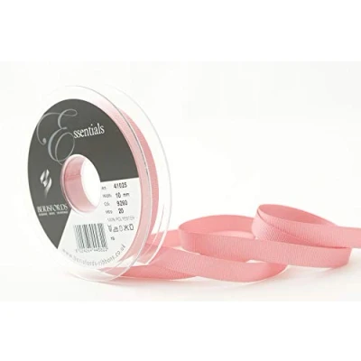 Image of Berisfords Grosgrain, Polyester, Dusky Pink, 10mm