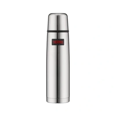 Image of Thermos Thermax Insulated Flask, Silver, 1 Litre