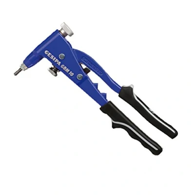 Image of Gesipa 1457087 &quot;GBM 10&quot; Blind Rivet Nut Hand Tool, Blue/Black
