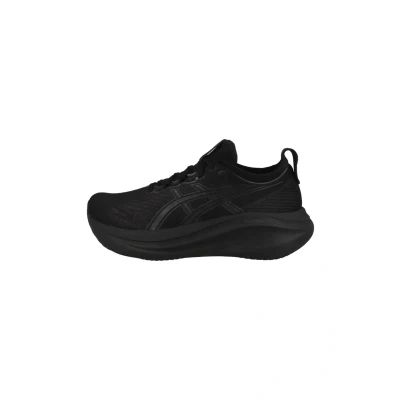 Image of Asics Gelnimbus 27 Road running shoes, Men&#039;s, Size: 9, Black graphite grey Synthetics