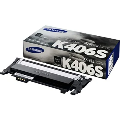 Image of Samsung CLT K406S Black Original Toner Cartridge