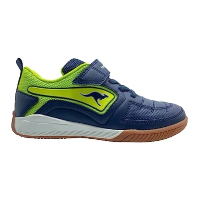 Image of KangaROOS Men&#039;s K5 Block Ev Sneaker, Dk Navy Lime, 5 UK