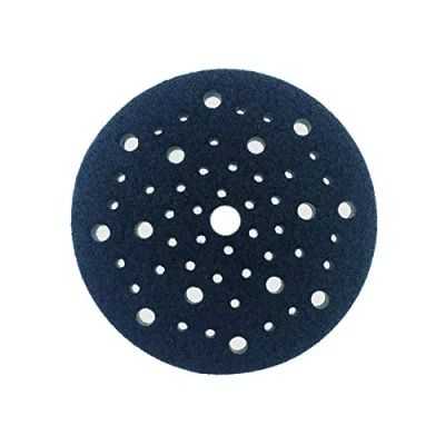 Image of 1 x SabreCut OSSCIP001 150mm 54 Hole Medium Density Interface Pad for Hook &amp; Loop Random Orbital Sander Backing Pads Compatible with Mirka CEROS DEROS