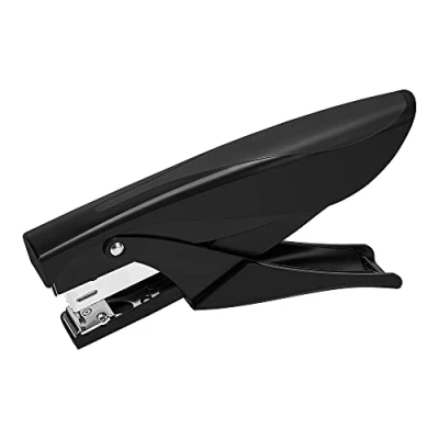 Image of Amazon Basics Hand Held Plier Stapler, 25 Sheets, Black