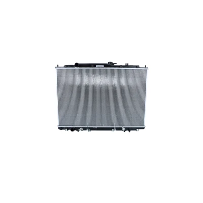 Image of 19010RDJA51 Engine radiator NRF 56053 Aluminium 760mm 500mm 27mm with mounting parts Brazed cooling fins