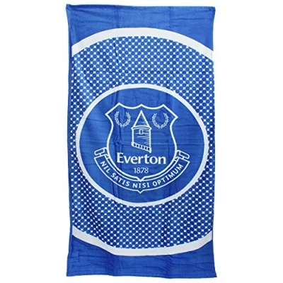 Image of Everton Bullseye Beach Towel Multi Colour