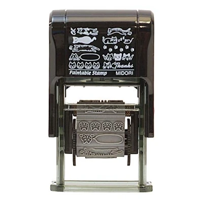 Image of DESIGNPHIL 35380006 Midori Stamp Cat Pattern
