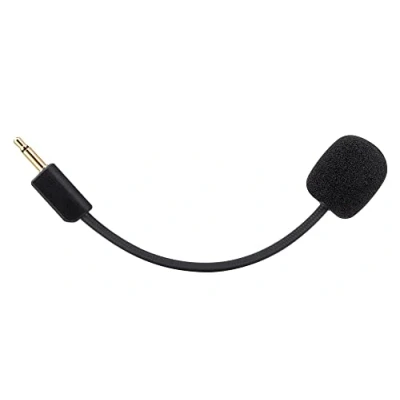Image of Replacement Game Mic for Razer BlackShark V2, V2 Pro &amp; SE Headset on PS4 PS5 Xbox One PC, 3.5mm Detachable Boom Microphone