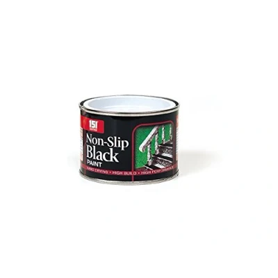 Image of 4 x 151 Non Slip Black Matt Paint 180ml Gloss Car Home Metal Wood Brick