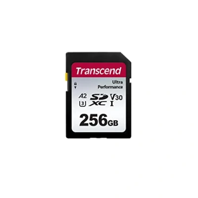 Image of Transcend 256GB SD Card UHS I U3 A2 Ultra Performance TS256GSDC340S