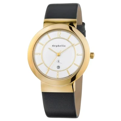 Image of Orphelia Men&#039;s Quartz Watch with Leather Strap