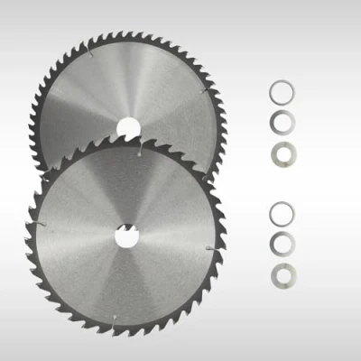 Image of Dunnet Tools 250mm x 30mm Circular Saw Blades 40/60 Tooth Cutting Tool Blade Professional Diy Joinery Table 2pcs Mixed For Wood
