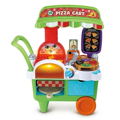 Image of Leapfrog Build a Slice Pizza Cart( Age 3 5 year)