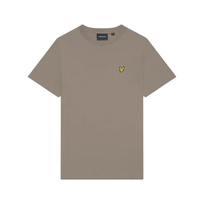 Image of Lyle &amp; Scott Basic Tshirt, Men&#039;s, Size: Medium, Heritage taupe