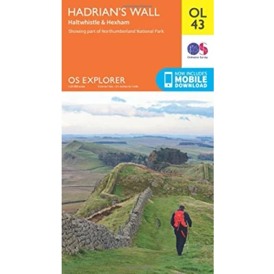 Image of Explorer OL 43 Hadrian&#039;s Wall Map