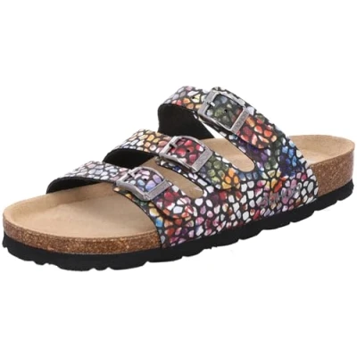 Image of Rohde Women&#039;s Alba Mules, Multicolour (Multicolour 98), 6.5 UK
