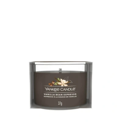 Image of Yankee Candle Vanilla Bean Espresso Filled Votive