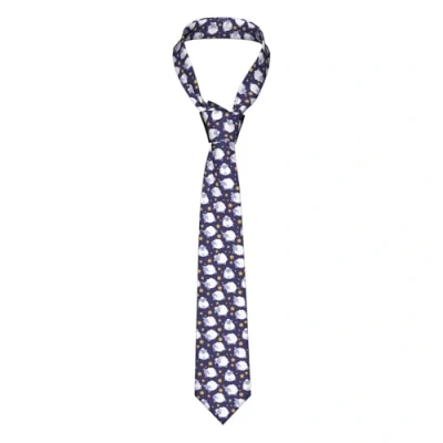 Image of HAHAFU Sheep Men Ties Classic Silk Men&#039;S Neckties,Formal Printed Neckties For Party Work Business Wedding