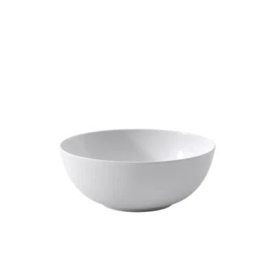 Image of Villeroy &amp; Boch Royal Round Dish, Elegant Serving Bowl Made of Premium Porcelain, for Salads, Pasta and Side Dishes, Dishwasher Safe, 23 cm