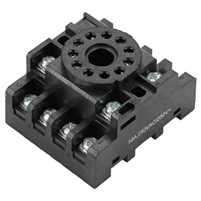 Image of Relay Base Socket,PF113A 11 Pins Power Socket for JQX 10F JTX 2C Time