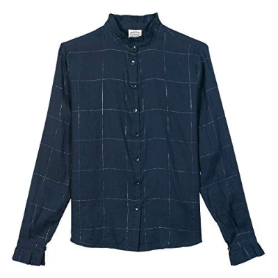Image of Oxbow M2calla Women&#039;s Blouse, Womens, Blouse top, OXV916761_XDPMA, Deep Navy, FR : S (Taille Fabricant 1)