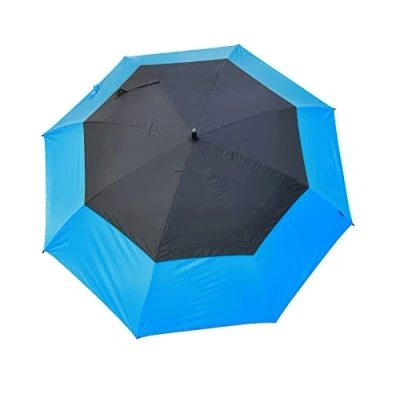 Image of Masters Golf TourDri GR 32 Inch UV Umbrella Electric Blue/Jet Black