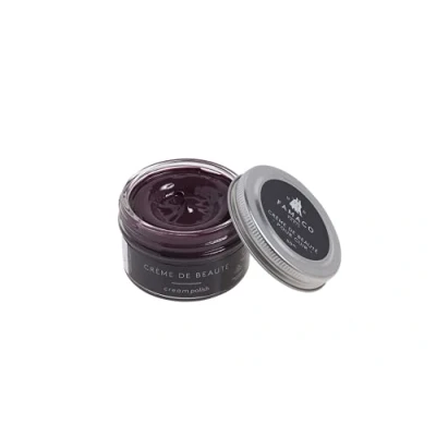 Image of Famaco Red BORDEAUX cream polish 50ml. Duluxe for leather goods, nourish and potect your using