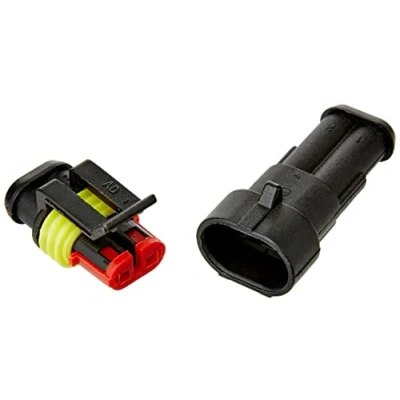 Image of Sealey Superseal Male &amp; Female Connector 2 Way 1pr
