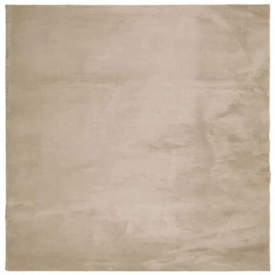 Image of Rug HUARTE Short Pile Soft and Washable Sand 200x200 cm vidaXL