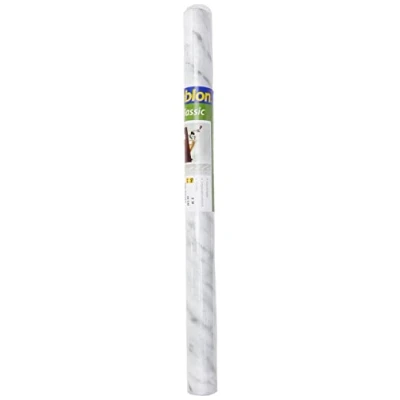 Image of Fablon FAB10124 Adhesive Film, Vinyl, Grey, 0.32 cm*200.0 cm*44.98 cm