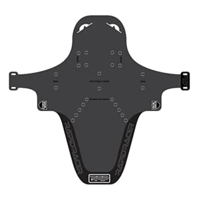 Image of RRP Rapid Racer Products Unisex Enduroguard Mudguard, Black, L UK