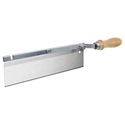 Image of wolfcraft Precision Saw with Bent Handle, 255 mm I 6925000 for Sawing Work Close to The Floor