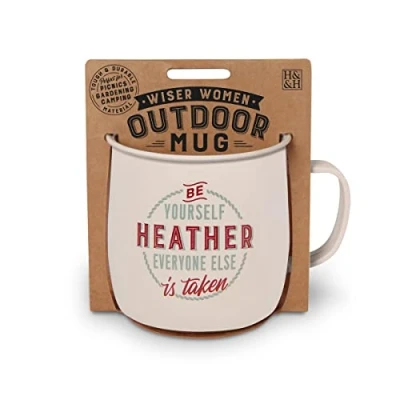 Image of History &amp; Heraldry Personalised Outdoor Mug (Heather)