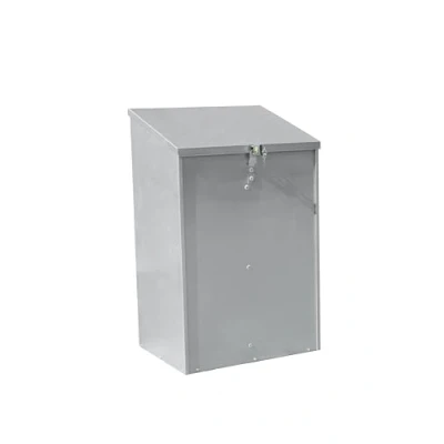 Image of Avonstar Classics Range Galvanised Feed Bin (Feed With Double Compartment)