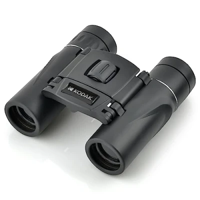 Image of KODAK Binocular BCS200 Compact Binocular, 8X magnification, Field of view 126m to 1000m, Carrying strap and case included Black