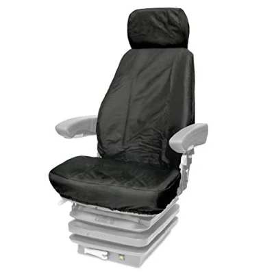 Image of Town and Country Covers T8BLK Tailored High Back Tractor Plant Seat Cover