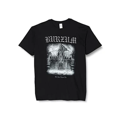 Image of Burzum Men&#039;s Det Som Engang Var 2013 T Shirt, Black, M UK