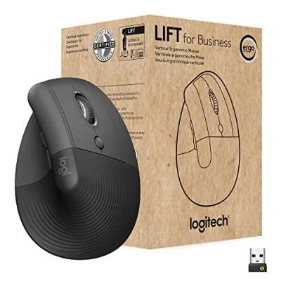Image of Logitech Lift Vertical Ergonomic Mouse for Business