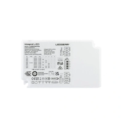 Image of Adjustable 13 29W 250 600mA Constant Current Driver Integral LED