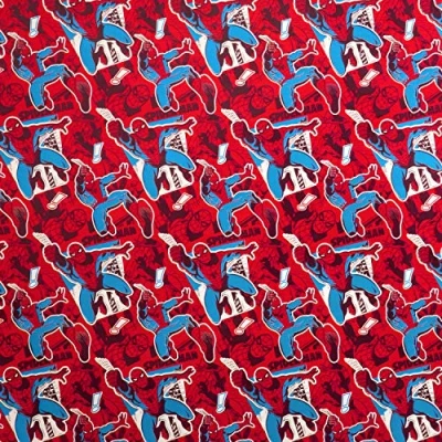 Image of Any Occasion Spider Man Wrapping Paper from Hallmark 2M Roll (Kids, Birthday, Congratulations)