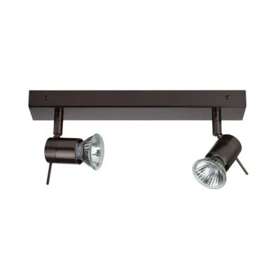 Image of Penna 2 Light Twin Spotlight Bronze